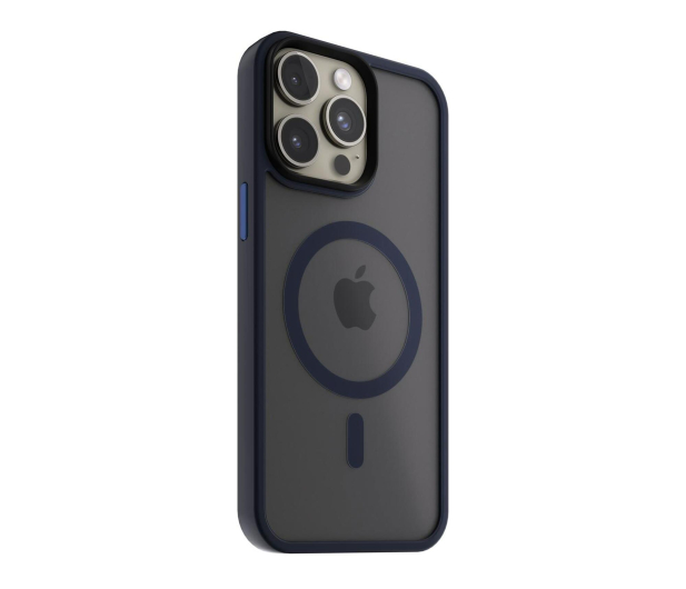 NEXT ONE Etui Mist Shield MagSafe iPhone 15 Pro Max midnight blue - 1318681 - zdjęcie 2